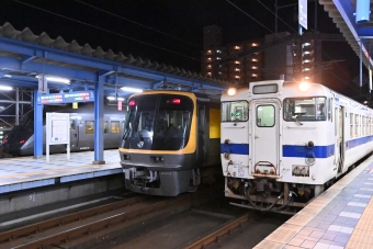 JR九州 鉄道フォト・写真 by あきひろしさん 宮崎駅：2022年02月23日19時ごろ