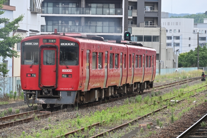 鉄道フォト・写真：JR九州キハ200系気動車 キハ200-12 日田駅 鉄道フォト・写真 by あきひろしさん - 撮影日 2024/06/25 11:43