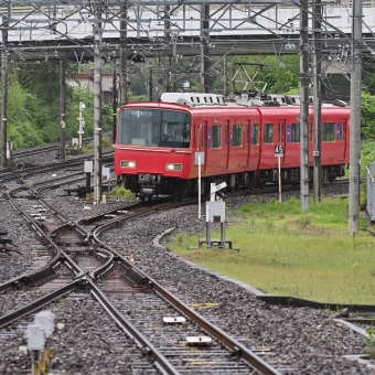 名古屋鉄道 名鉄ク6800形 6817 鉄道フォト・写真 by あきひろしさん 新可児駅：2024年06月30日12時ごろ