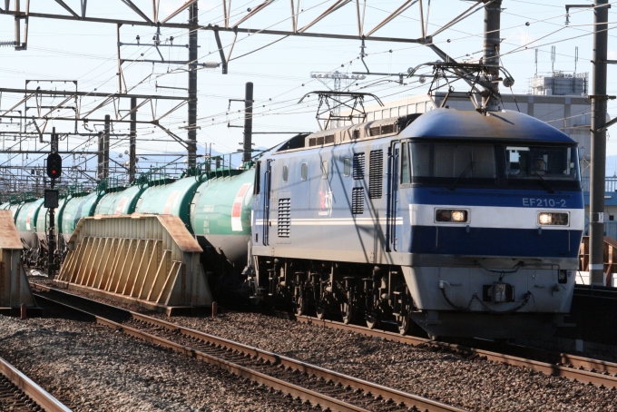 JR貨物 EF210形 桃太郎 EF210-2 鉄道フォト・写真 by 山初期鐵だよさん 新座駅：2020年02月01日14時ごろ