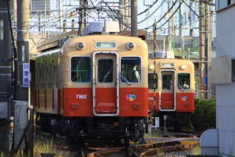 阪神電鉄 7866 鉄道フォト・写真 by ささきさちさん 東鳴尾駅：2019年06月05日17時ごろ