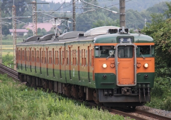 JR東日本 クハ115形 クハ115-1135 鉄道フォト・写真 by Kazoo8021さん 蒲須坂駅：2010年09月19日10時ごろ
