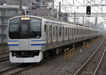 JR東日本 クハE216形 クハE216-1016 鉄道フォト・写真 by Kazoo8021さん 本八幡駅 (JR)：2011年02月12日10時ごろ