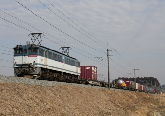 JR貨物 国鉄EF65形電気機関車 EF65 1068 鉄道フォト・写真 by Kazoo8021さん 蒲須坂駅：2011年02月27日09時ごろ