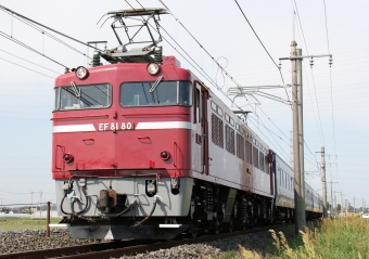 JR東日本 国鉄EF81形電気機関車 EF81 80 鉄道フォト・写真 by Kazoo8021さん 岡本駅 (栃木県)：2011年05月15日14時ごろ