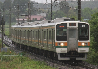 JR東日本 クハ210形 クハ210-1007 鉄道フォト・写真 by Kazoo8021さん 蒲須坂駅：2011年05月29日16時ごろ