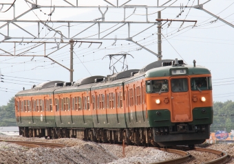 JR東日本 クハ115形 クハ115-1201 鉄道フォト・写真 by Kazoo8021さん 八木原駅：2011年06月04日16時ごろ