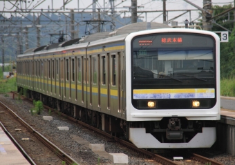 JR東日本 クハ209形 クハ209-2123 鉄道フォト・写真 by Kazoo8021さん 成東駅：2022年08月20日13時ごろ