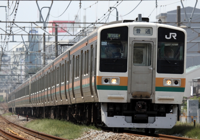 JR東日本 クハ211形 クハ211-2003 鉄道フォト・写真 by Kazoo8021さん 藤沢駅 (JR)：2011年08月16日12時ごろ