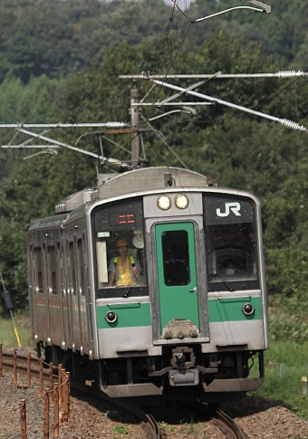 JR東日本 クハ700形 クハ700-1517 鉄道フォト・写真 by Kazoo8021さん 高久駅：2011年09月09日13時ごろ