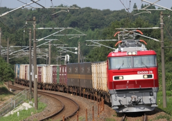 JR貨物 EH500形 EH500-74 鉄道フォト・写真 by Kazoo8021さん 高久駅：2011年09月09日13時ごろ