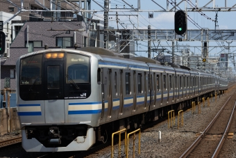 JR東日本 クハE216形 クハE216-2015 鉄道フォト・写真 by Kazoo8021さん 本八幡駅 (JR)：2023年05月02日13時ごろ