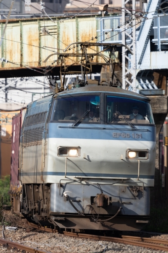 JR貨物 国鉄EF66形電気機関車 EF66 131 鉄道フォト・写真 by Kazoo8021さん 鶴見駅：2023年07月09日06時ごろ