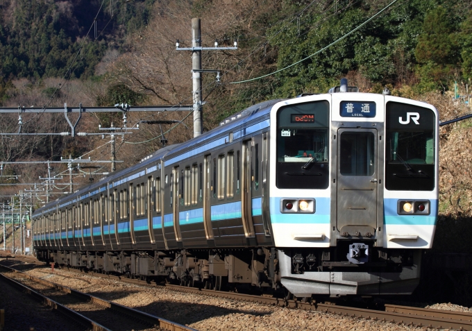 JR東日本 国鉄211系電車 クハ211-4 高尾駅 (東京都|JR) 鉄道フォト 