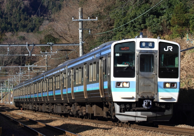 鉄道フォト・写真：JR東日本 国鉄211系電車 クハ211-4 高尾駅 (東京都|JR) 鉄道フォト・写真 by Kazoo8021さん - 撮影日 2020/01/03 09:49