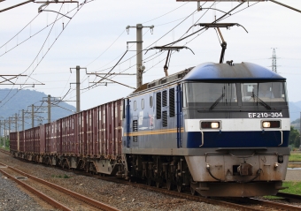 JR貨物 EF210形 EF210-304 鉄道フォト・写真 by Kazoo8021さん 讃岐塩屋駅：2018年06月10日13時ごろ