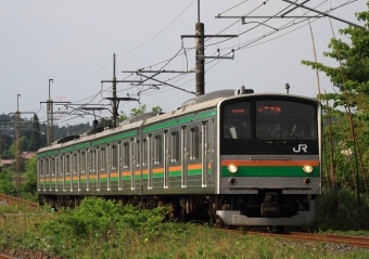 JR東日本 クハ204形 クハ204-611 鉄道フォト・写真 by Kazoo8021さん 蒲須坂駅：2018年05月27日15時ごろ