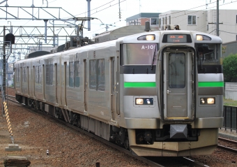 JR北海道 クハ735形 クハ735-201 鉄道フォト・写真 by Kazoo8021さん 白石駅 (北海道|JR)：2015年06月22日10時ごろ