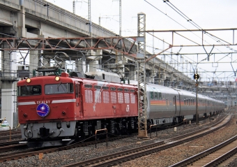 JR東日本 国鉄EF81形電気機関車 カシオペア(特急) EF81 97 鉄道フォト・写真 by Kazoo8021さん 東十条駅：2015年03月08日16時ごろ