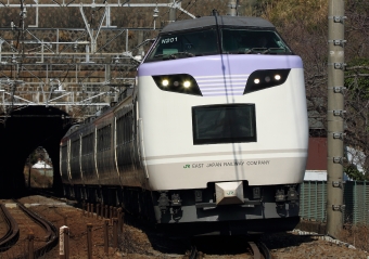 JR東日本 クロ481形 クロ481-5503 鉄道フォト・写真 by Kazoo8021さん 根府川駅：2015年02月15日11時ごろ
