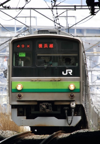 JR東日本 クハ205形 クハ205-77 鉄道フォト・写真 by Kazoo8021さん 小机駅：2014年04月05日13時ごろ