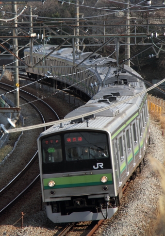 JR東日本 クハ205形 クハ205-83 鉄道フォト・写真 by Kazoo8021さん 成瀬駅：2014年01月13日13時ごろ