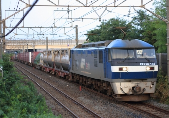 JR貨物 EF210形 EF210-154 鉄道フォト・写真 by Kazoo8021さん 羽沢横浜国大駅：2013年07月27日05時ごろ