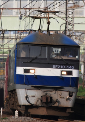 JR貨物 EF210形 EF210-140 鉄道フォト・写真 by Kazoo8021さん 花月総持寺駅：2013年07月06日06時ごろ