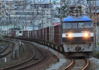 JR貨物 EF210形 EF210-7 鉄道フォト・写真 by Kazoo8021さん 戸塚駅 (JR)：2013年06月29日04時ごろ