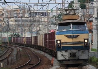 JR貨物 国鉄EF66形電気機関車 EF66 27 鉄道フォト・写真 by Kazoo8021さん 戸塚駅 (JR)：2013年06月29日05時ごろ