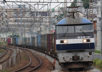 JR貨物 EF210形 EF210-141 鉄道フォト・写真 by Kazoo8021さん 戸塚駅 (JR)：2013年06月29日05時ごろ