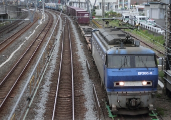 JR貨物EF200形電気機関車 EF200-8 鉄道フォト・写真 by Kazoo8021さん 戸塚駅 (JR)：2013年05月25日04時ごろ