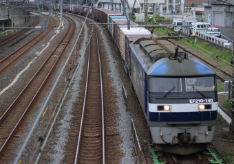 JR貨物 EF210形 EF210-140 鉄道フォト・写真 by Kazoo8021さん 戸塚駅 (JR)：2013年05月25日05時ごろ