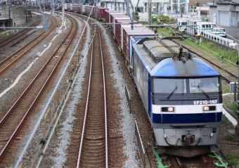 JR貨物 EF210形 EF210-167 鉄道フォト・写真 by Kazoo8021さん 戸塚駅 (JR)：2013年05月25日06時ごろ