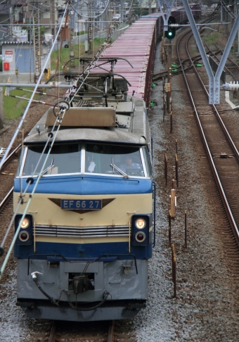 JR貨物 国鉄EF66形電気機関車 EF66 27 鉄道フォト・写真 by Kazoo8021さん 戸塚駅 (JR)：2013年05月25日07時ごろ