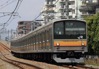 JR東日本 クハ205形 クハ205-100 鉄道フォト・写真 by Kazoo8021さん 稲田堤駅：2013年04月26日11時ごろ