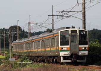 JR東日本 クハ210形 クハ210-1003 鉄道フォト・写真 by Kazoo8021さん 蒲須坂駅：2012年09月05日16時ごろ