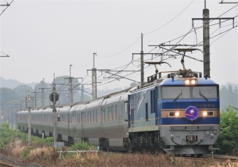 JR東日本 EF510形 カシオペア(特急) EF510-505 鉄道フォト・写真 by Kazoo8021さん 蒲須坂駅：2012年07月15日07時ごろ