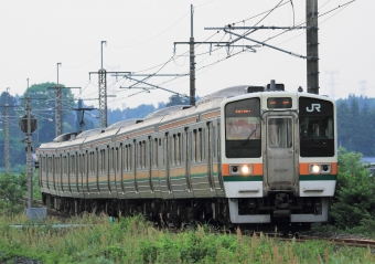 JR東日本 クハ210形 クハ210-1001 鉄道フォト・写真 by Kazoo8021さん 蒲須坂駅：2012年05月26日17時ごろ