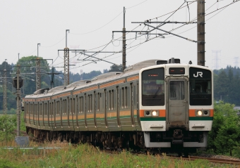 JR東日本 クハ210形 クハ210-1008 鉄道フォト・写真 by Kazoo8021さん 蒲須坂駅：2012年05月20日16時ごろ