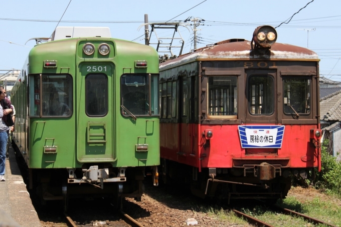 銚子電気鉄道2000形電車 2501 鉄道フォト・写真 by Kazoo8021さん 外川駅：2012年05月05日11時ごろ