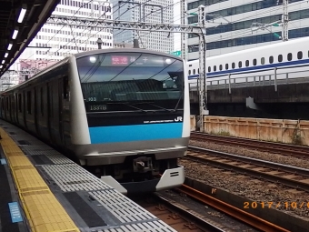 JR東日本 E233系 鉄道フォト・写真 by よし04さん 浜松町駅：2017年10月07日14時ごろ