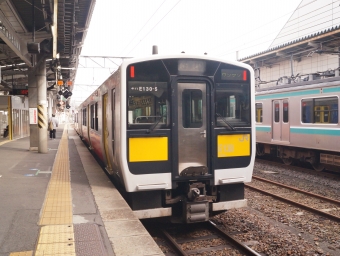 JR東日本 キハE130形 キハE130-5 鉄道フォト・写真 by よし04さん 水戸駅 (JR)：2020年02月22日13時ごろ
