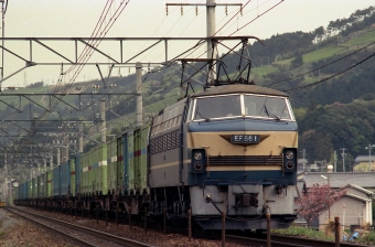 JR貨物 国鉄EF66形電気機関車 EF66-1 鉄道フォト・写真 by tsubame0215さん 金谷駅 (JR)：1987年09月24日00時ごろ