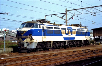 JR貨物 国鉄EF66形電気機関車 EF66-20 鉄道フォト・写真 by tsubame0215さん 幡生駅：1992年04月26日00時ごろ