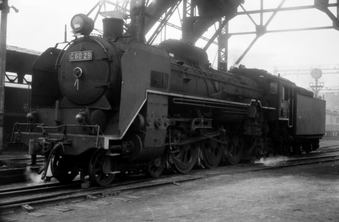 鉄道フォト・写真：国鉄C60形蒸気機関車 C60 29 熊本機関区 鉄道フォト・写真 by tsubame0215さん - 撮影日 1968/04/10 00:00