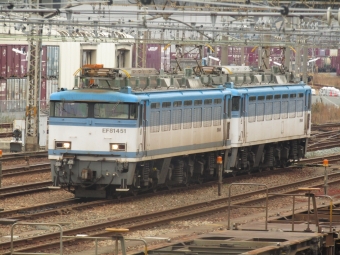 JR貨物 国鉄EF81形電気機関車　 EF81-451　 鉄道フォト・写真 by しんたんさん ：2020年01月06日10時ごろ