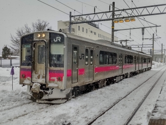JR東日本 クモハ701形 クモハ701-36 鉄道フォト・写真 by かぼす.さん 新庄駅：2022年01月16日12時ごろ