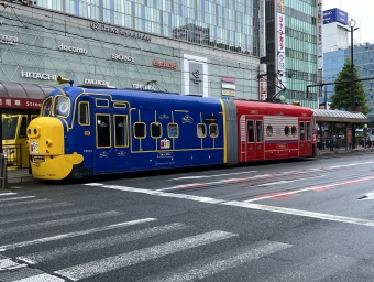 岡山電気軌道 鉄道フォト・写真 by ポムフリットさん 岡山駅前停留場：2024年06月23日09時ごろ