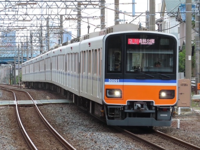 鉄道フォト・写真：東武鉄道 東武50000系電車 50091 川越駅 (東武) 鉄道フォト・写真 by さんたかさん - 撮影日 2019/10/19 13:08